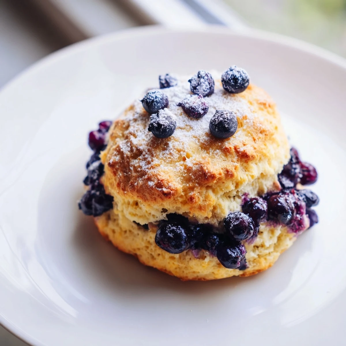 Rustic Birch Warm Blueberry