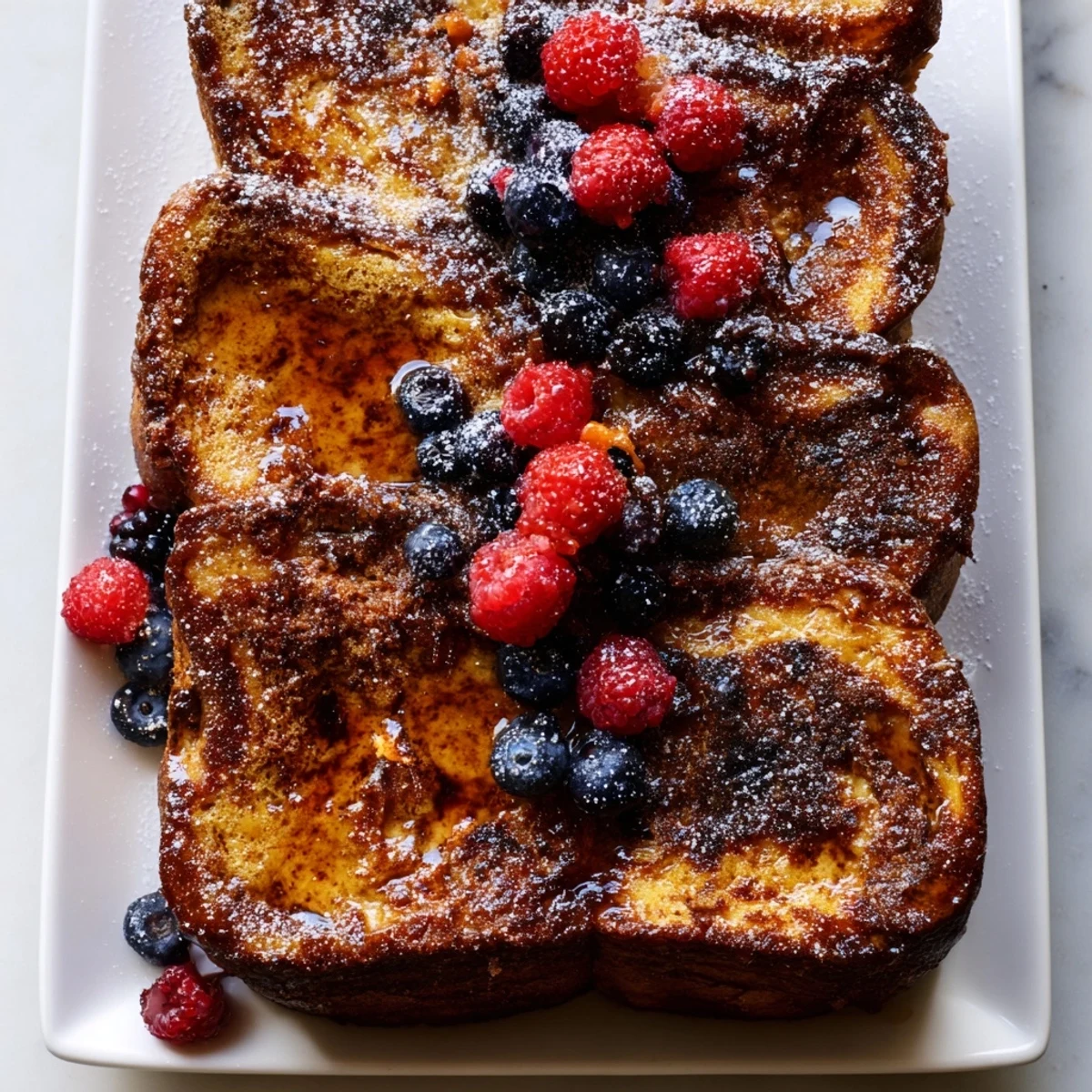 Soft Spice Baked French Toast