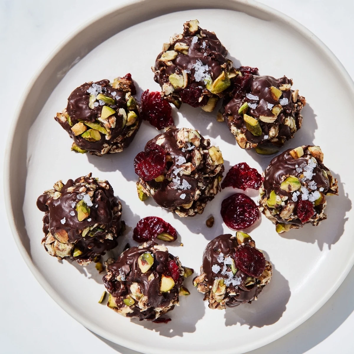 Pistachio Dried Cranberry Clusters