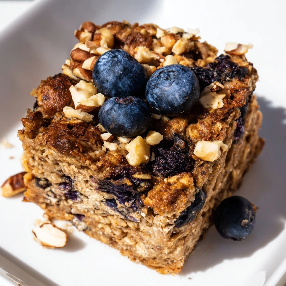 Blueberry Baked Oats