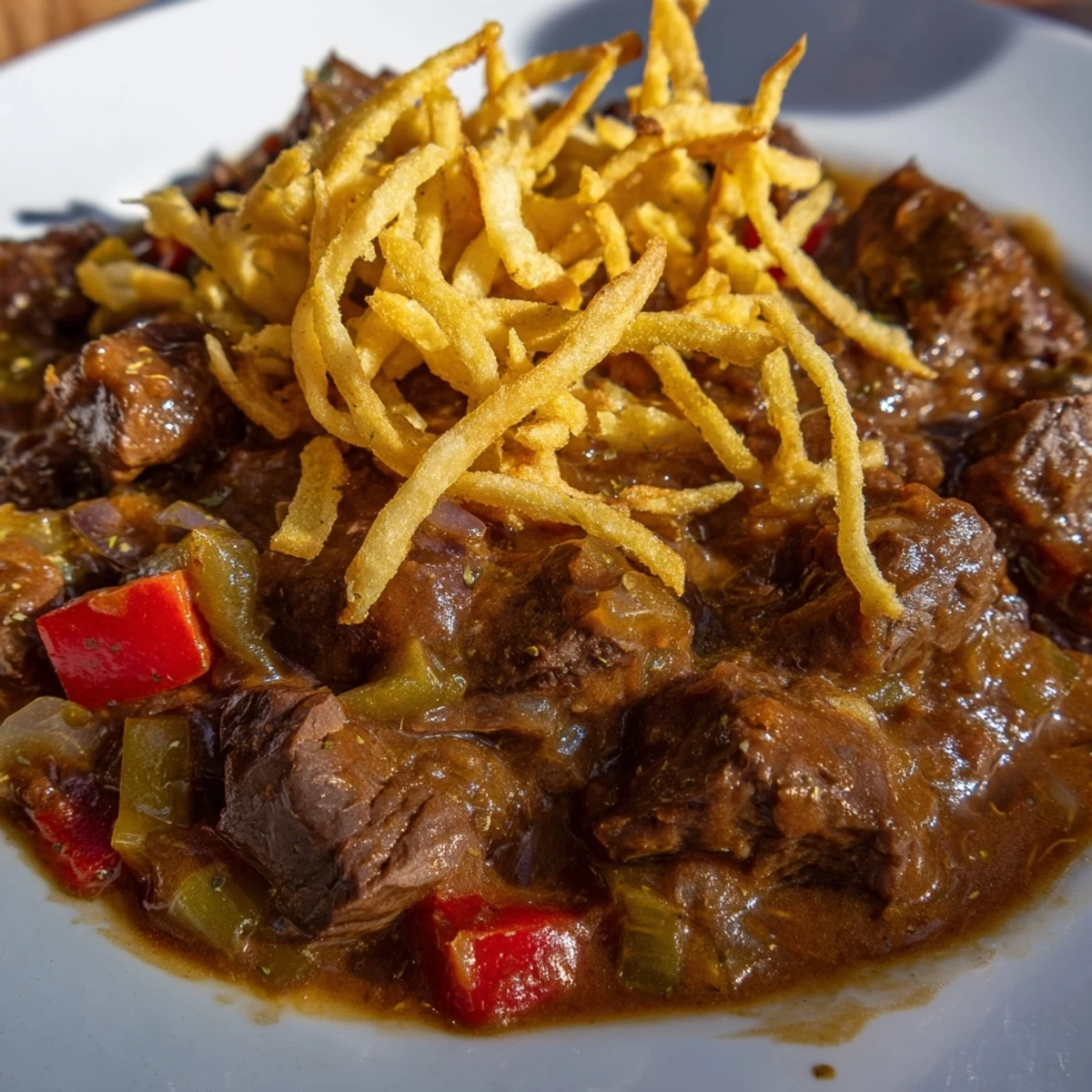 Hearty Czech Goulash Potato