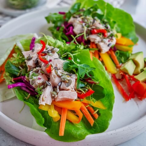 Poppy-Inspired Chicken Salad Wraps