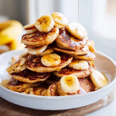 Golden Brunch Banana Pancakes