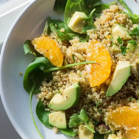 Fresh Citrus Avocado Quinoa Bowl