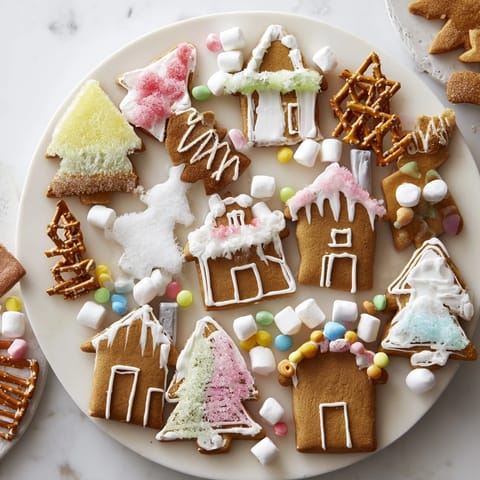 Sweet Board Gingerbread Village