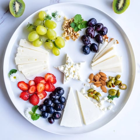 A delectable close-up of the Negative Space Puzzle appetizer, perfect for party guests' enjoyment.
