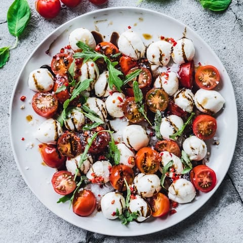 Pearly Strand Mozzarella Salad