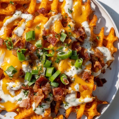 Loaded Sweet Potato Fries