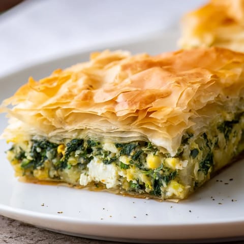 Greek Spanakopita Spinach Feta