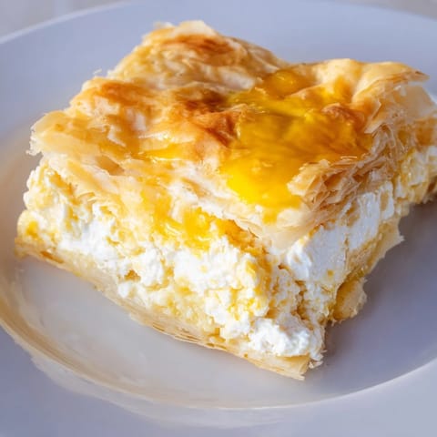 Serbian Layered Cheese Pie