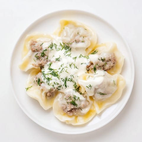 Russian bite-sized dumplings