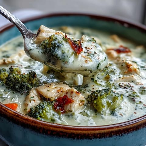 Chicken Broccoli Cheddar Soup