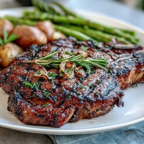 Grilled Bone-In Rib Eye