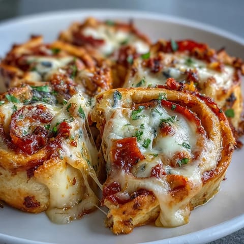 Freshly baked Tortilla Pizza Rolls are served warm with a small bowl of red pizza sauce for dipping.