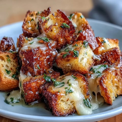 Sourdough Croutons French Onion