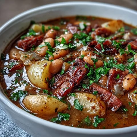 Bean Soup Smoked Ham Potatoes