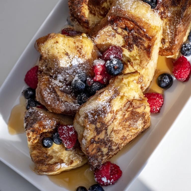 A creamy, custardy Soft Spice Baked French Toast Casserole, perfect for a cozy weekend brunch spread.