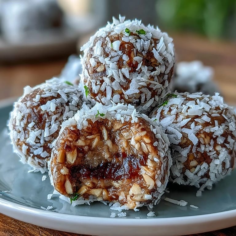 No-bake vegan coconut lime energy balls bursting with citrus flavor, made with dates, cashews, and coconut for a naturally sweet, wholesome snack.