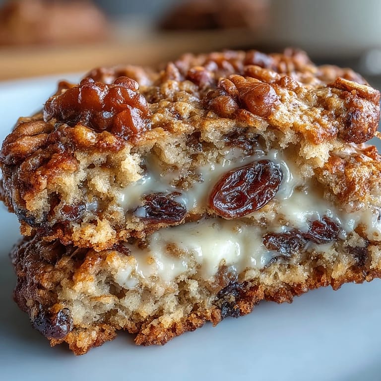 Wholesome cottage cheese oatmeal raisin breakfast cookies with warm cinnamon and chewy raisins for a nutritious start.